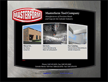 Tablet Screenshot of masterformtool.com